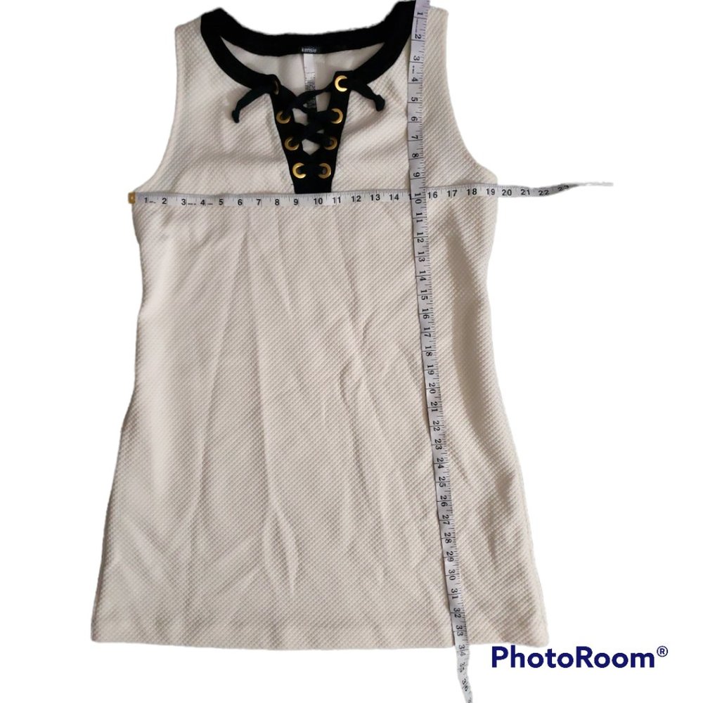 Kensie Women's Quilted Sleeveless Dress Size L - Picture 5 of 6
